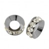 Strass Emaille Rondell